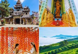 Lộ trình tour Đà Lạt 5 ngày 4 đêm hấp dẫn thú vị