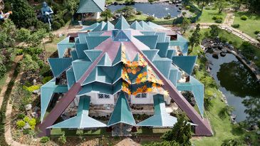 La Phong tourist – a unique architecture with 132 roofs