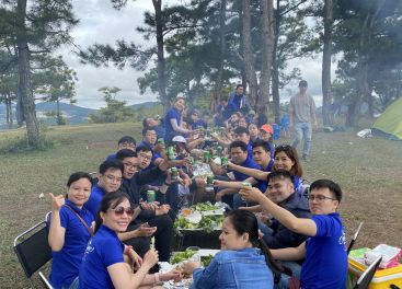 Teambuilding hồ Tuyền Lâm Đà Lạt 